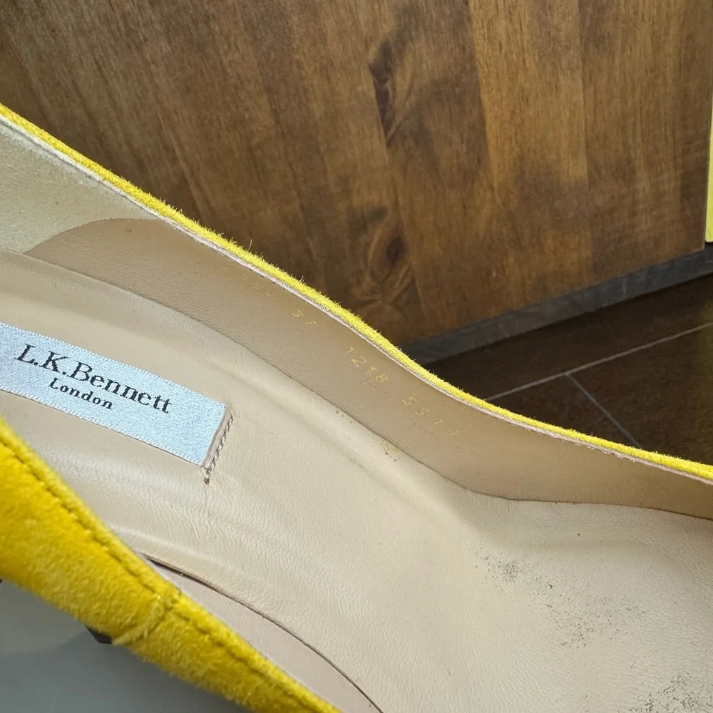 LK Bennett Suede Heels - Picture 6 of 7